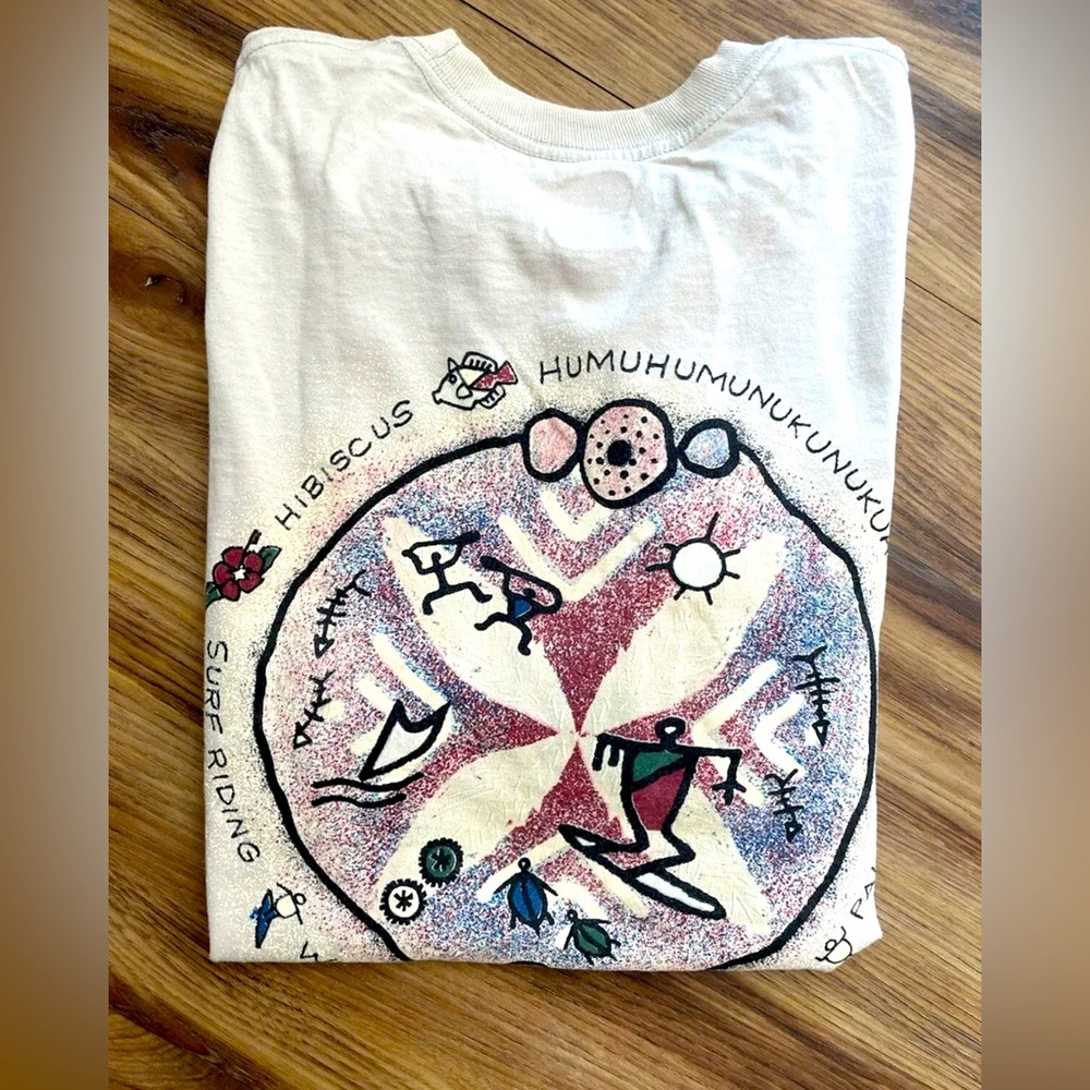 Humuhumunukunukuapua'a Kona Hawaii T-Shirt Large NEW!
